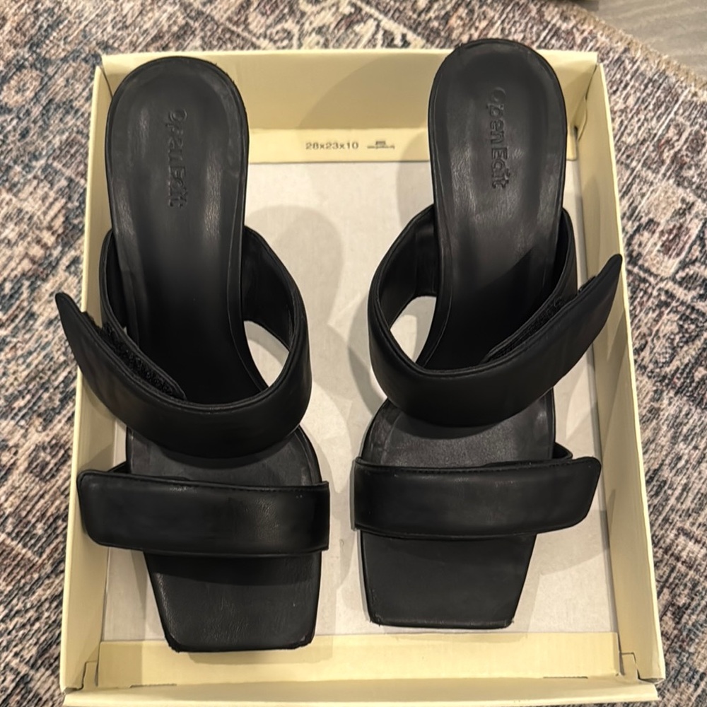 Open Edit Strappy Sandal Heel